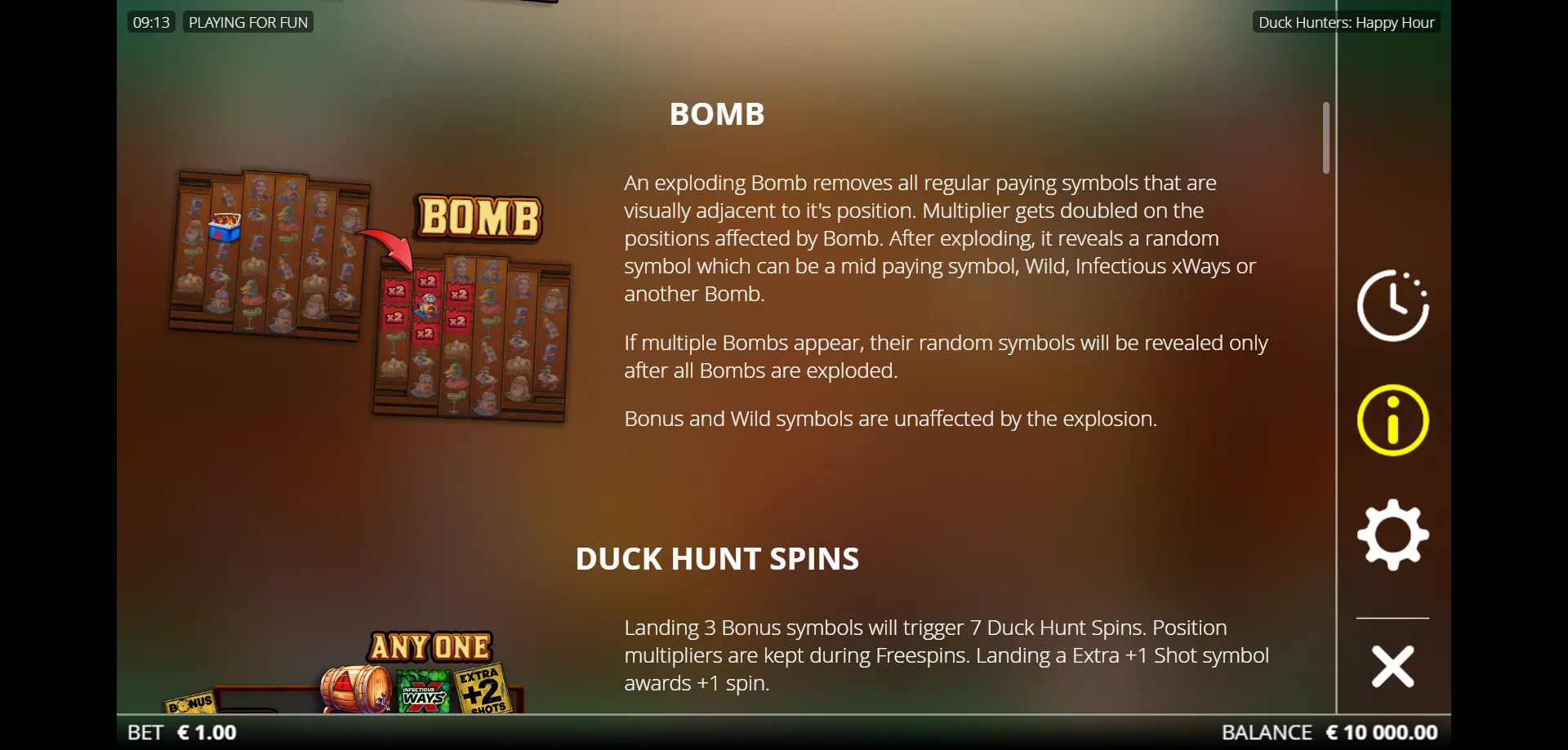 Estrategia de Bajo Riesgo (1x) — duck hunters happy hourduck